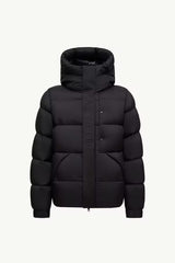 Madeira short hooded down jacket