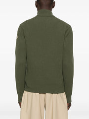 Moncler cardigan zippé à design matelassé