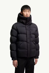 Madeira short hooded down jacket