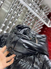 Moncler Maya 70e anniversaire édition spéciale courte doudoune noir