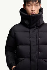 Madeira short hooded down jacket