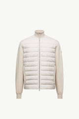 Moncler cardigan zippé à design matelassé