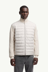 Moncler cardigan zippé à design matelassé