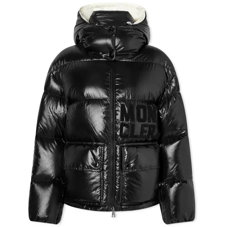 MONCLER Abbaye Doudoune matelassée Noir