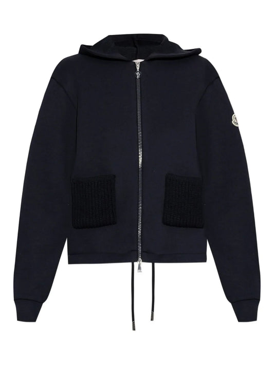 Moncler hoodie à poche en maille