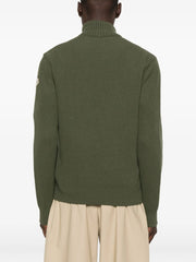 Moncler cardigan zippé à design matelassé