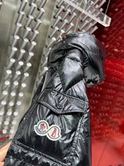 Moncler Maya 70e anniversaire édition spéciale courte doudoune noir