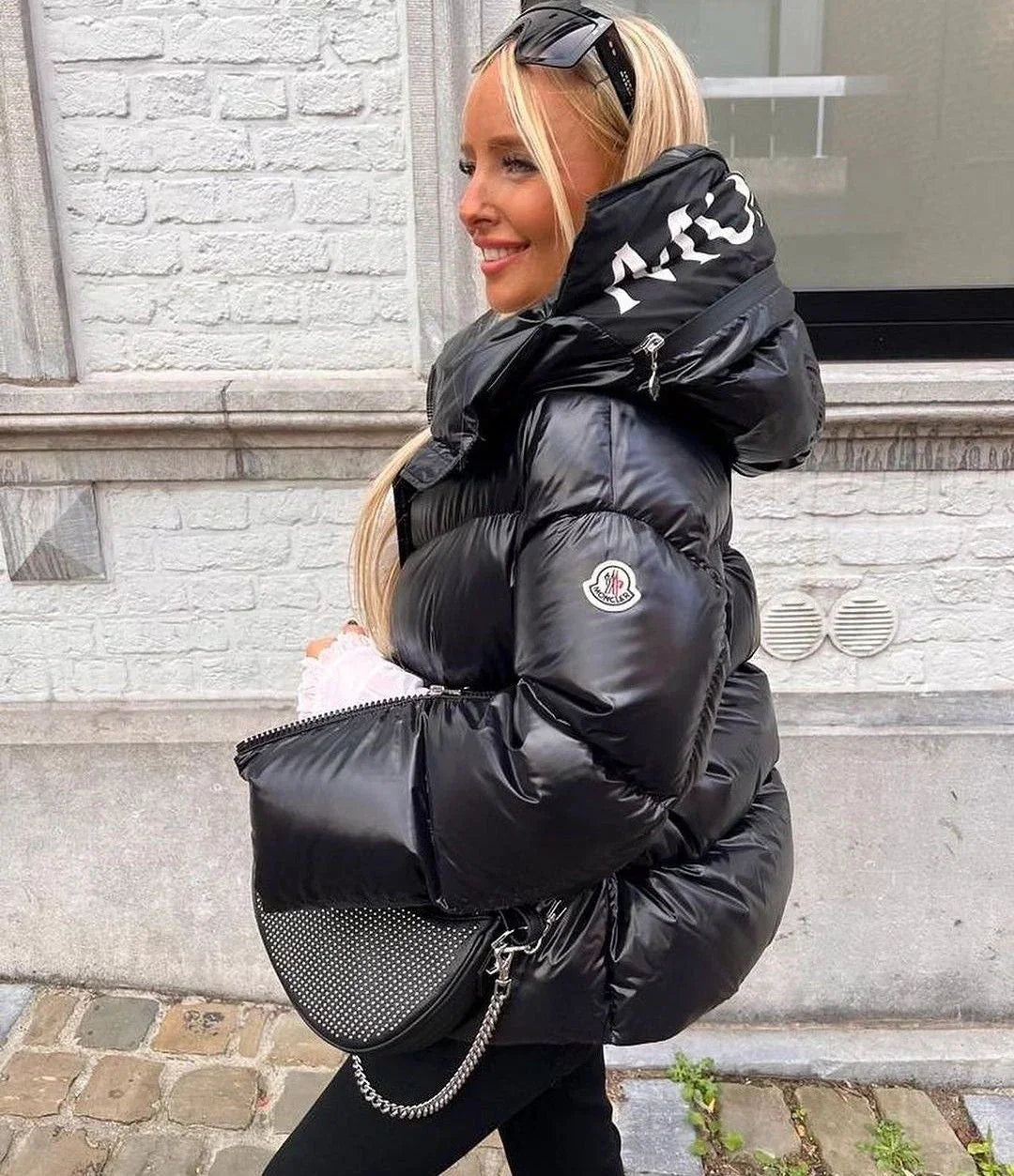 Moncler Giacca con cappuccio Huppe