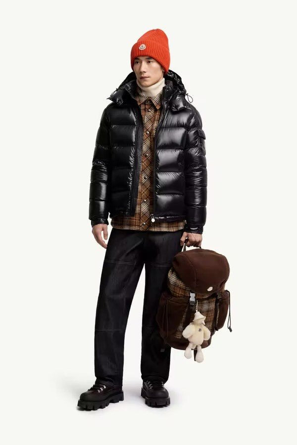 Giacca con cappuccio Moncler Maya