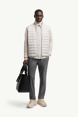 Moncler cardigan zippé à design matelassé