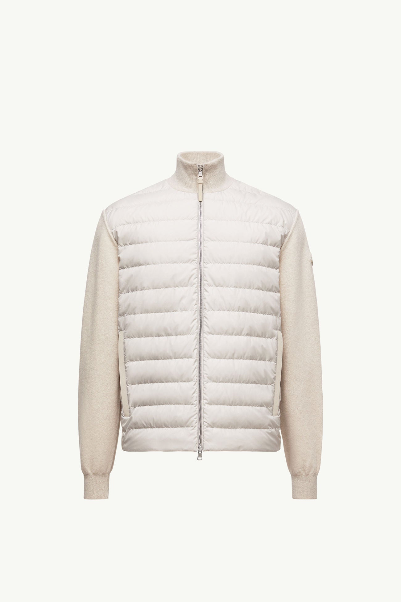 Moncler cardigan zippé à design matelassé