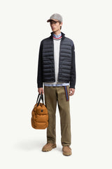 Moncler cardigan zippé à design matelassé