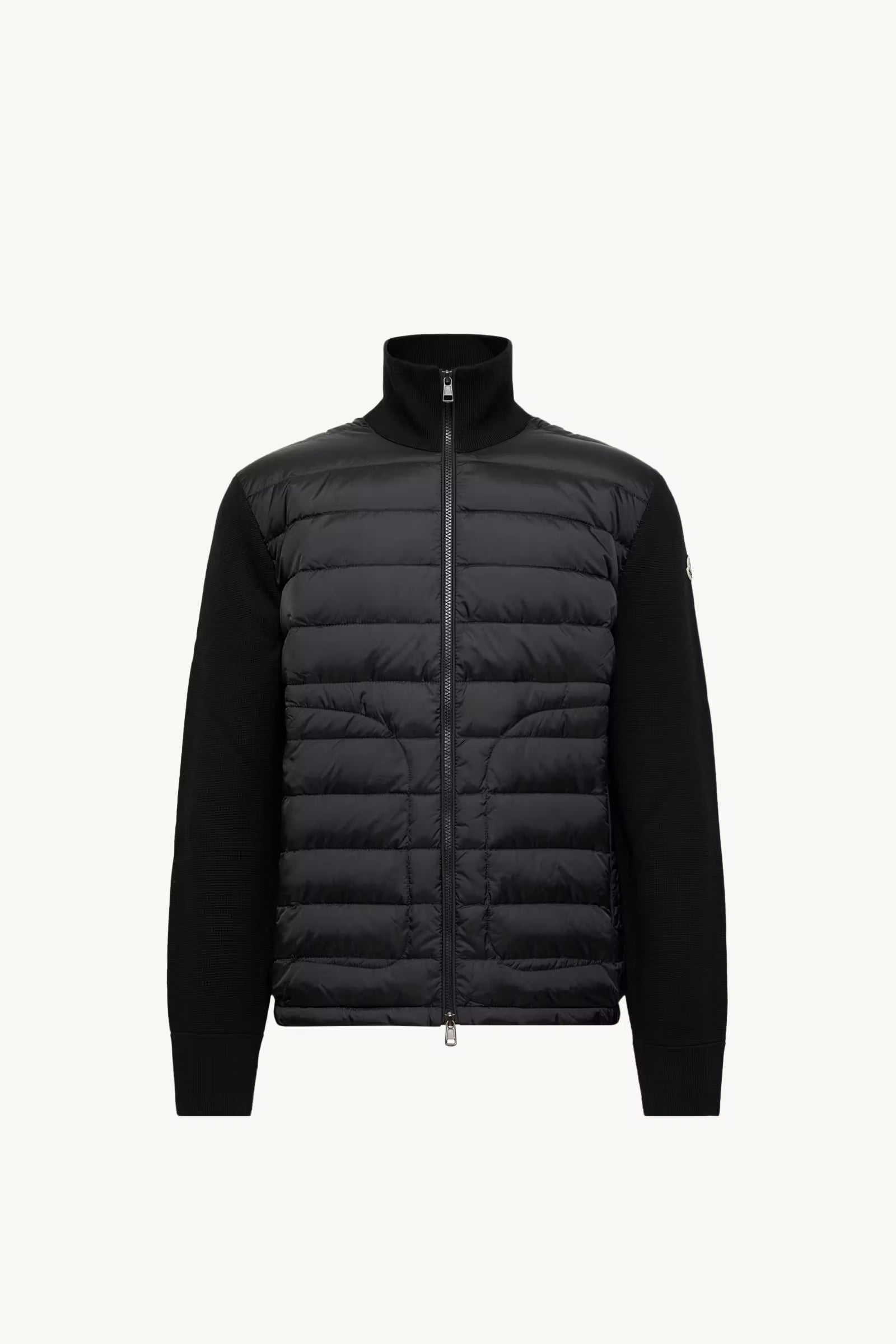 Moncler cardigan zippé à design matelassé