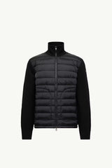Moncler cardigan zippé à design matelassé
