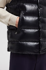 Doudoune Moncler sans manche Tibb noir