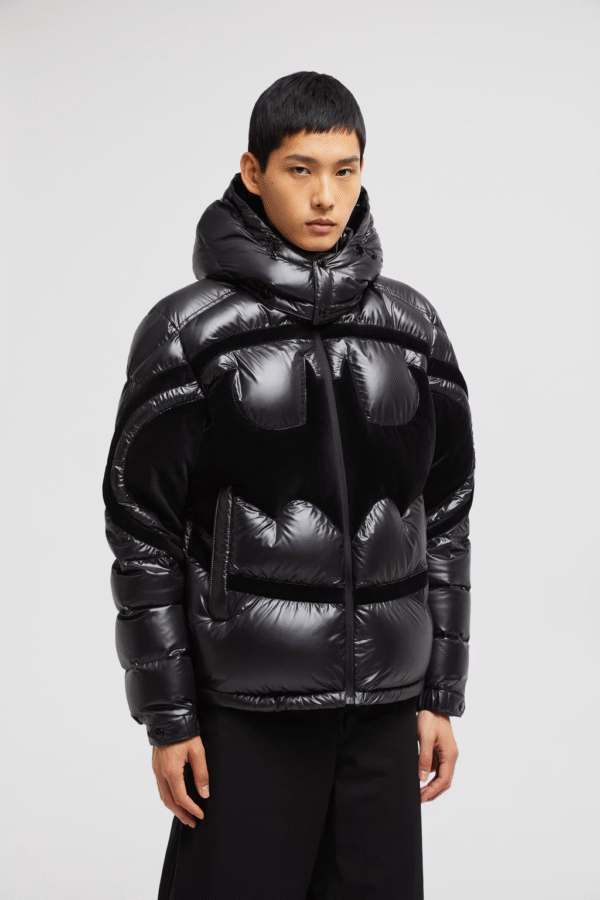 Doudoune Moncler Solander Batman Noir