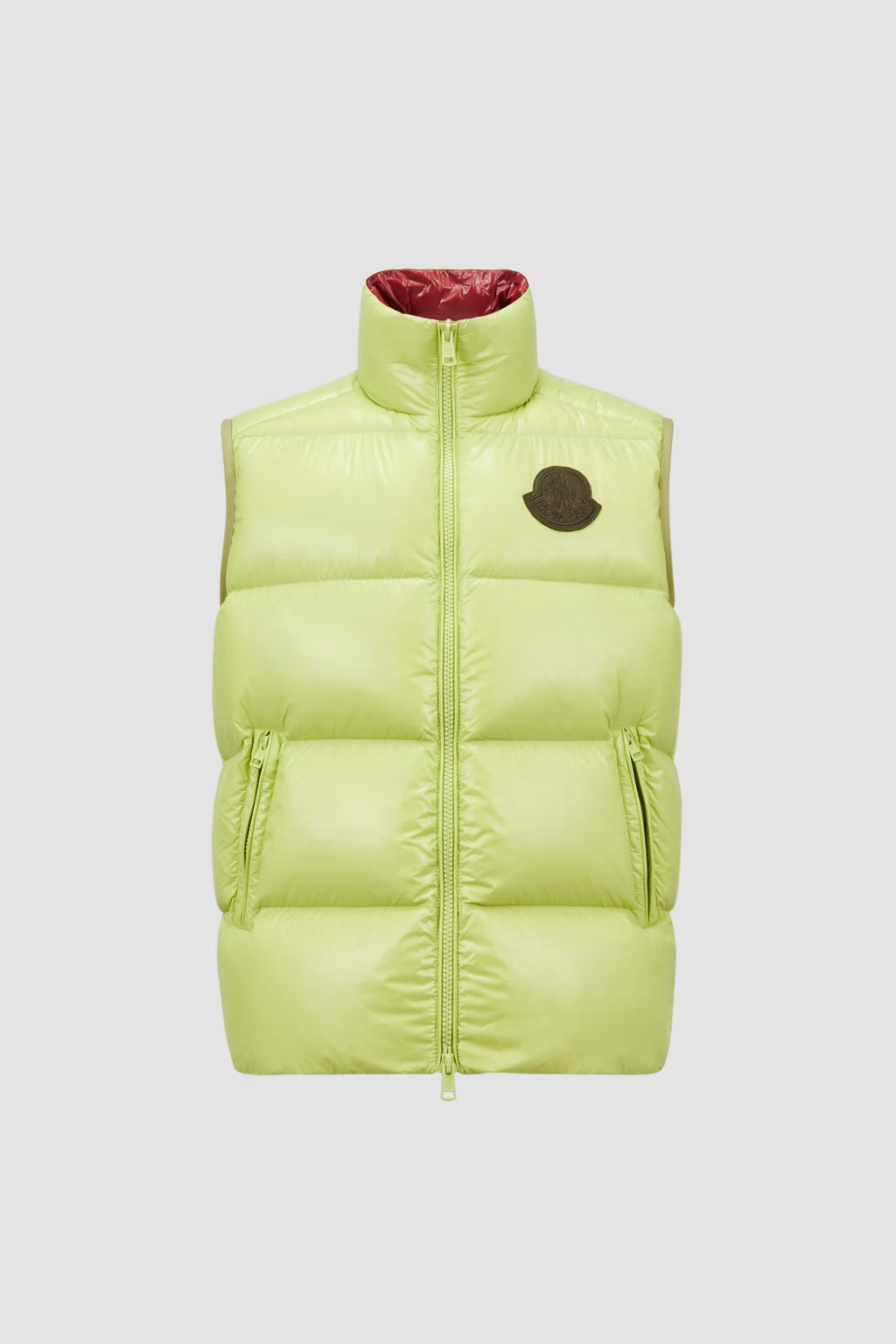 Moncler Sumido Giacca senza maniche verde lime