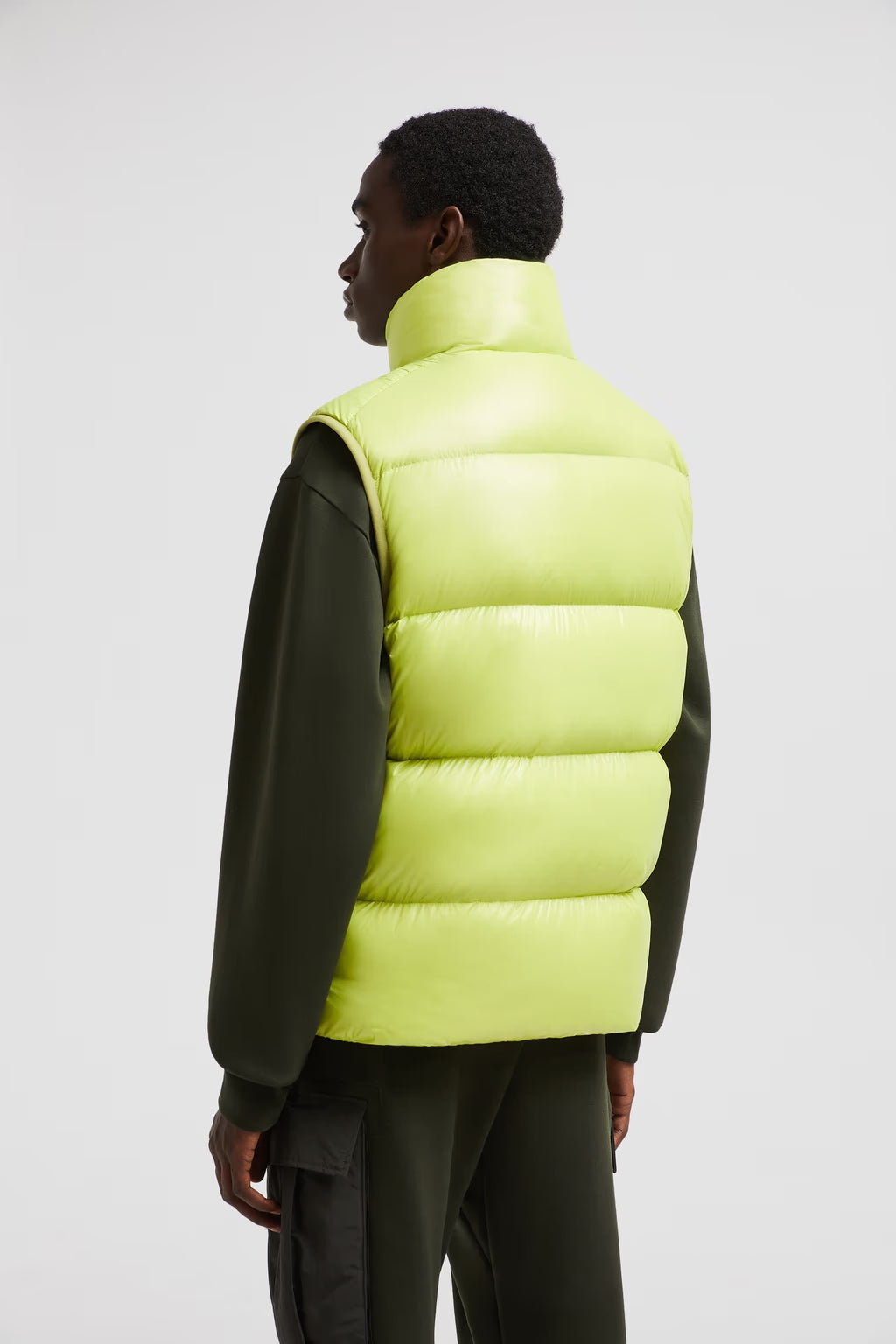Moncler Sumido Giacca senza maniche verde lime
